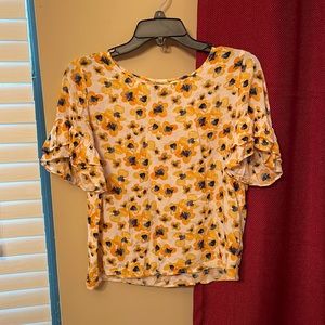 Yellow Poppies Shirt